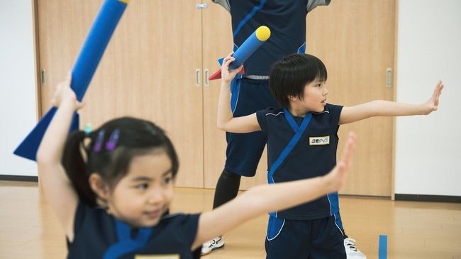 忍者ナイン【桑名市体育館ラボ/小学生コース(小学1年～4年)】