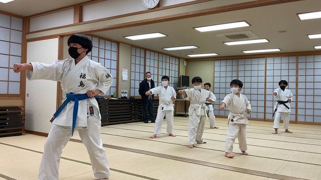 空手道藤田会　郡山東武　いわき川前　小野支部