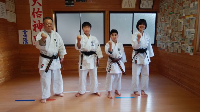 空手道藤田会　郡山東武　いわき川前　小野支部